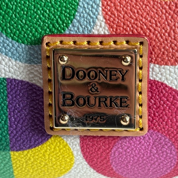 Dooney & Bourke Colorful Geometric Shoulder Bag - Picture 2 of 12